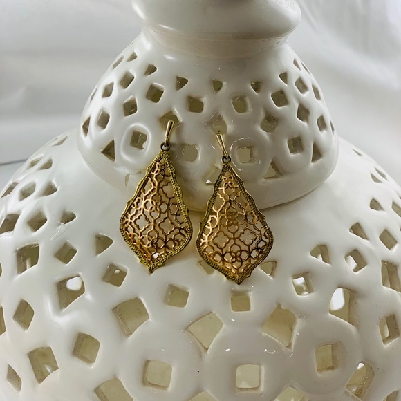 Kendra Scott Addie Gold/Rose Gold Earrings